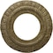 Ekena Millwork Claremont Medallion (Canopies up to 5 5/8"), 9"OD x 4 1/2"ID x 1/2"P, Mississippi Mud Crackle CM09CLMMC - alternate 1